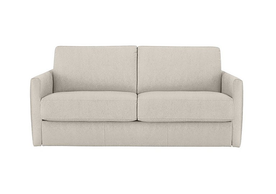Nicoletti - Alcova 2.5 Seater Fabric Sofa with Slim Arms - Beige