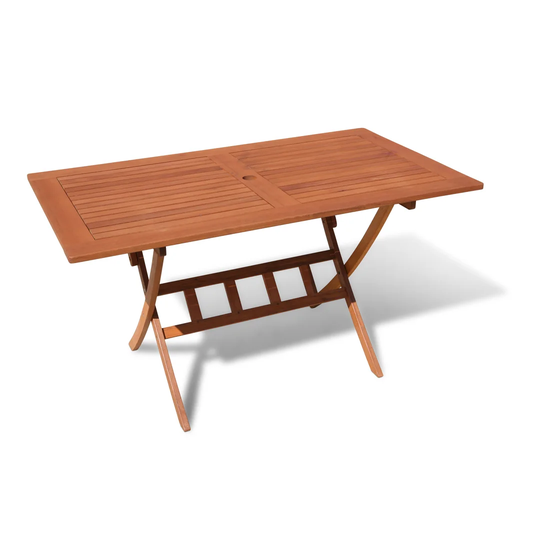 Mayela Folding Wooden Dining Table