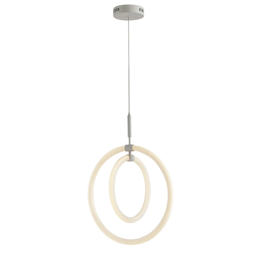 Broughtonville Hanging Light LED HALO White 50W 4270LM 4000K 50,8X50,8 Cm.