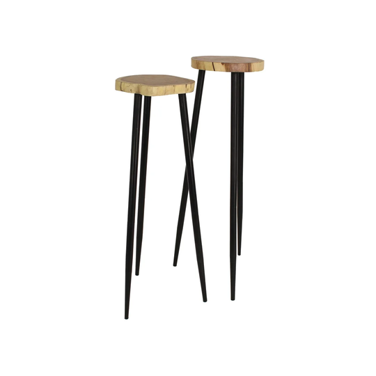 Galento Pillar 2 Piece Nest of Tables