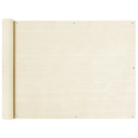 Brinklee Balcony Screen Cream 90X600 Cm HDPE