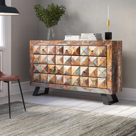 150 Cm Wide 3 Drawer Sideboard
