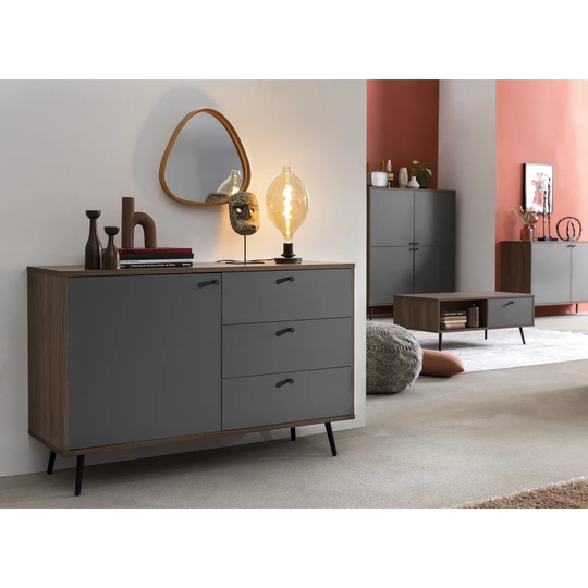 Oneil 118 Cm Wide 3 Drawer Sideboard