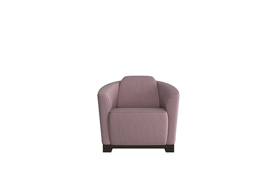 Ketty Fabric Accent Chair - Pink