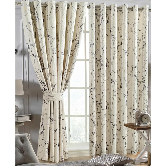 Denico Eyelet Room Darkening Thermal Curtains