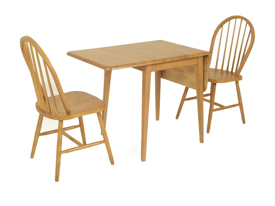 Massena Windsor Back Side Chair in Oak