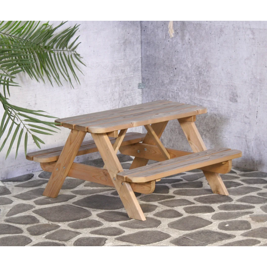 Brisbin Wooden Picnic Table