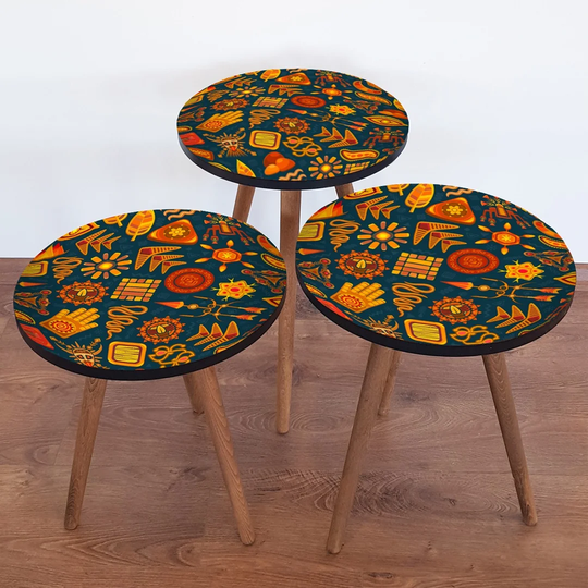 Caryn 3 Piece Nest of Tables