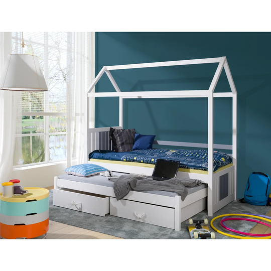 Moundville House Bed with Trundle