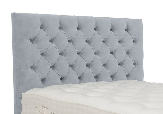 Millbrook - Minley Floor Standing Headboard - Double - Blue