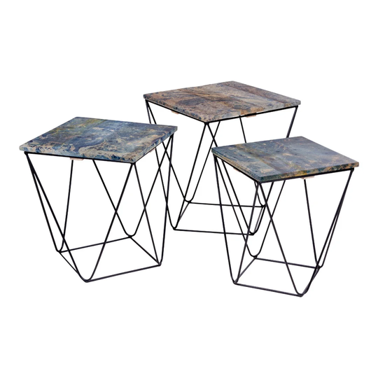 Denning 3 Piece Nest of Table