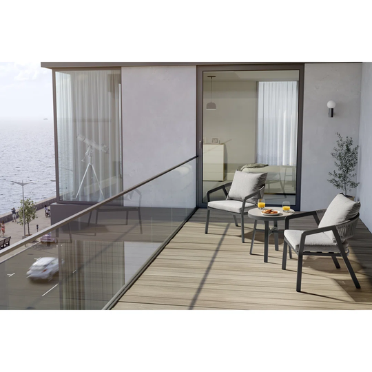 Menos 2 Seater Dining Set with Cushions