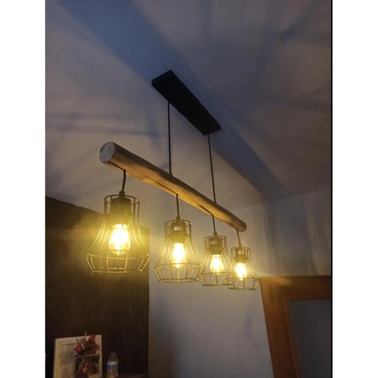 Thiokk 4 - Light Kitchen Island Linear Pendant