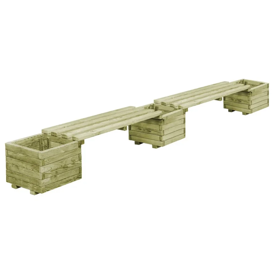 Rockingham Wooden Planter Bench