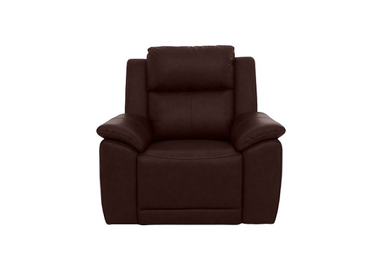 Utah Leather Chair - Brown
