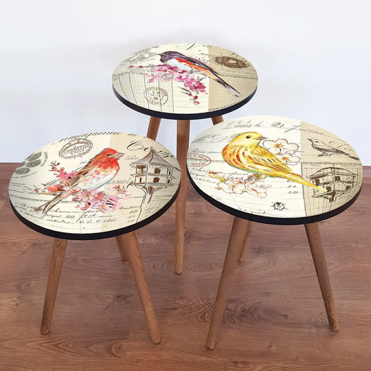 Ballesteros 3 Piece Nest of Tables