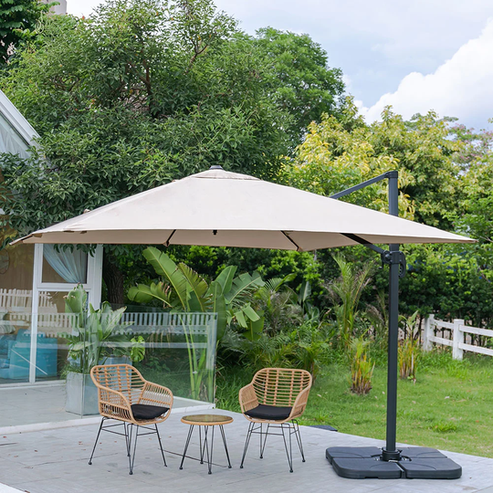 Messer 3m Square Cantilever Parasol