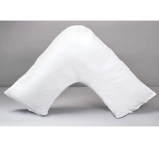 Specialist Pillows Slumberdown V Shape Medium Support Back Sleeper Pillow