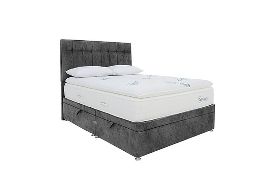 Sleepeezee - Geltouch Advanced 7500 Side-Lift Ottoman Divan Set - Super King