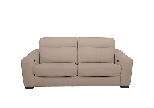 Cressida 3 Seater Leather Recliner Sofa- World of Leather