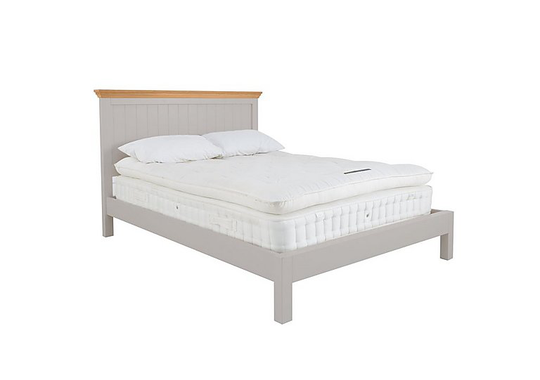 Ottaway Panel Bed Frame - King Size - White