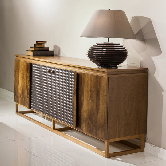 Chocolate 226Cm Wide Sideboard