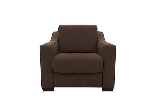 Optimus Fabric Armchair - Brown