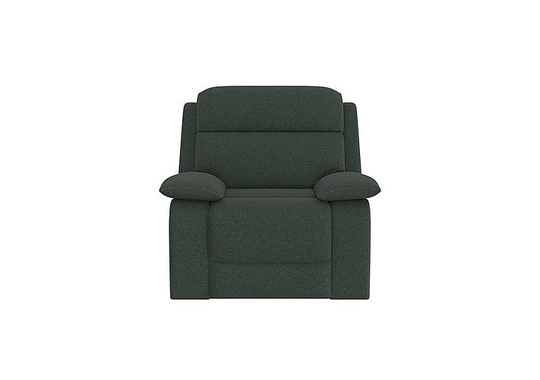 Moreno Fabric Recliner Armchair - Green
