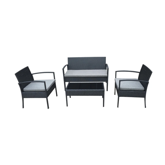 Ocallaghan 4 Seater Rattan Sofa Set