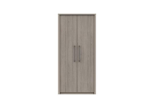 London Bedrooms - Paddington 2 Door Wardrobe - Grey