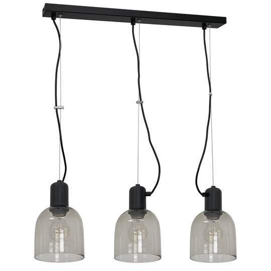 Goddard 3 - Light Kitchen Island Cylinder Pendant