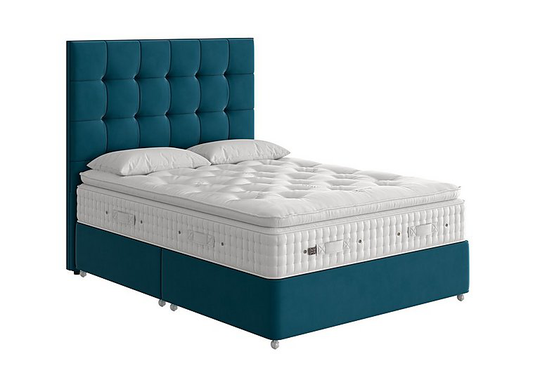 Vispring - Countess Pillow Top Divan Set - Double - Teal