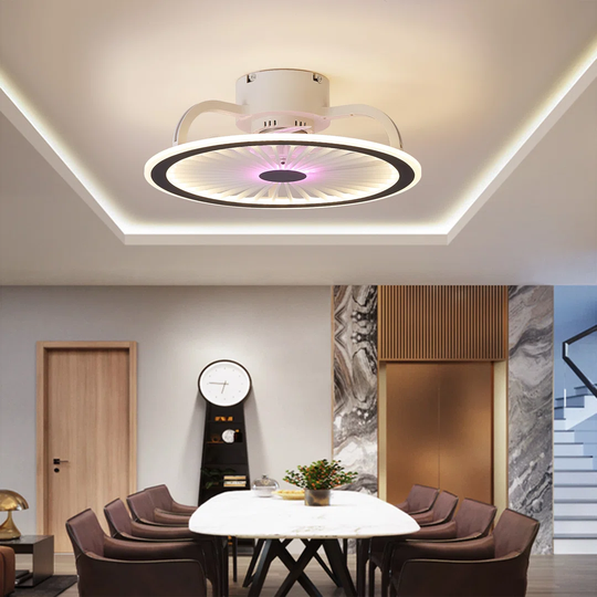 Logsdon LED Ceiling Fan with Remote Control and Light Kit Included