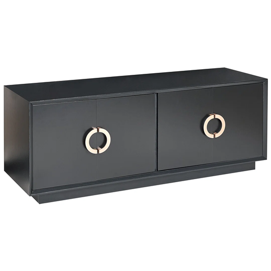 4 Door Sideboard Black OXNARD