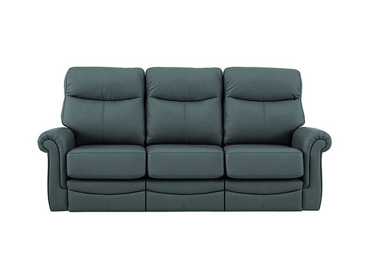G Plan - Avon 3 Seater Leather Manual Recliner Sofa