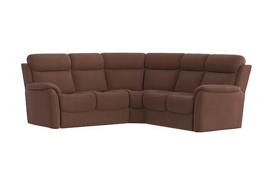 Relax Station Revive Fabric Corner Sofa - Brown