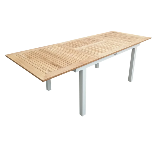 Navya Extendable Aluminium Dining Table