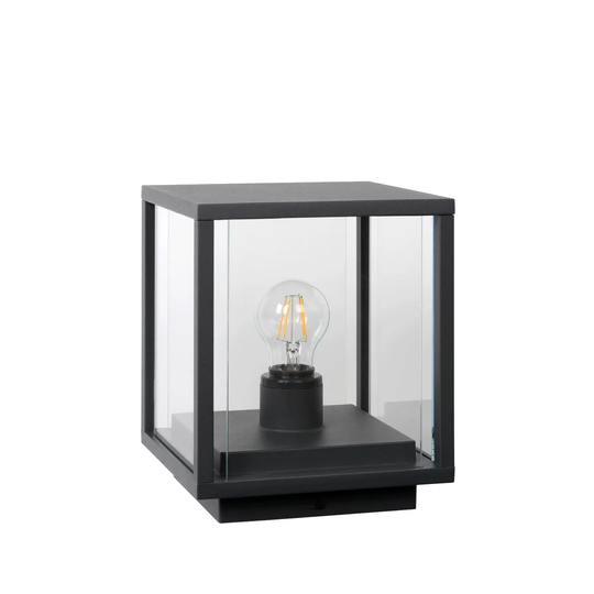 Claire Black 24.5" H Plug-in Pier Mount Light