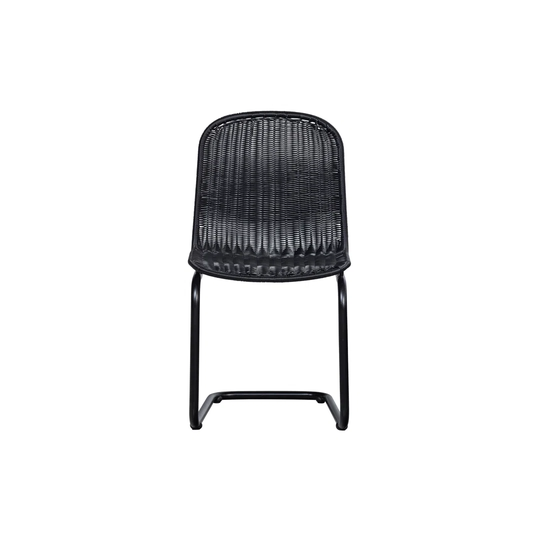 Willem Tube Frame Chair Black