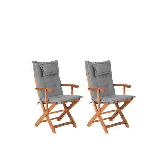 Maren Folding Garden Chair with Cushion