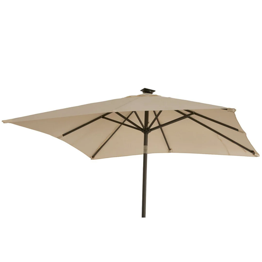 Harva 2m Square Traditional Parasol