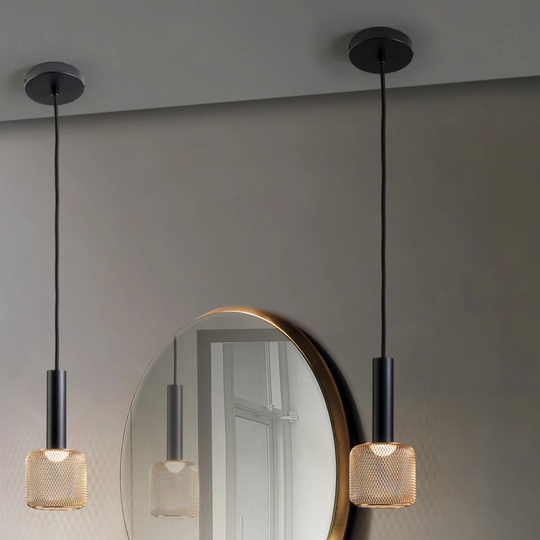 Limnia 1 - Light Single Square LED Pendant