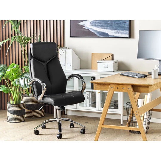 Abi-Mae Leather Desk Chair