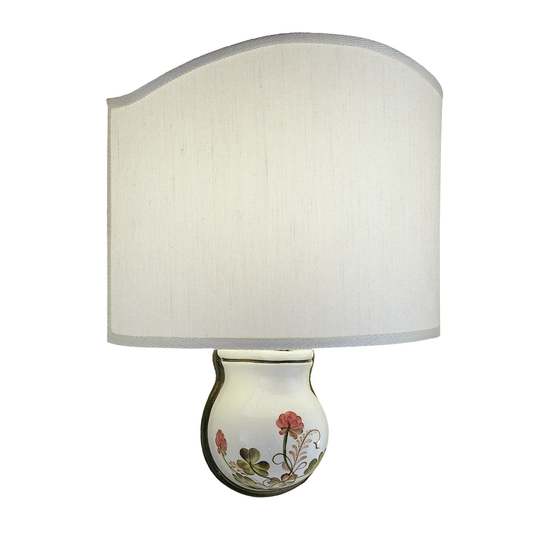 Trieste White 1 - Light Candle Wall Light