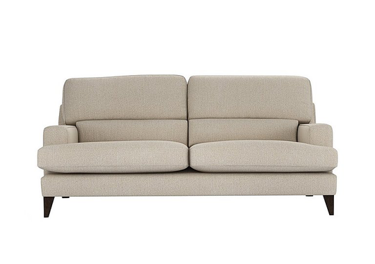 The Lounge Co. - Romilly 3 Seater Fabric Sofa - Beige