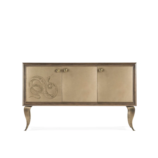 Pinkard 160 Cm Wide Oak Solid Wood Sideboard