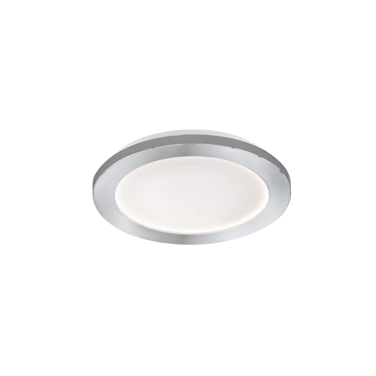 Fischer & Honsel ceiling light Oxnard, plastic, 1 X LED 8,38 Watt, Dimmable in 3 steps, 3000 K, 1100 Lm, IP44, D8F6682070774126AD452BFE6BCA2C99