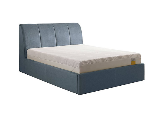 TEMPUR - Harrington Ottoman Bed Frame - King Size - Blue