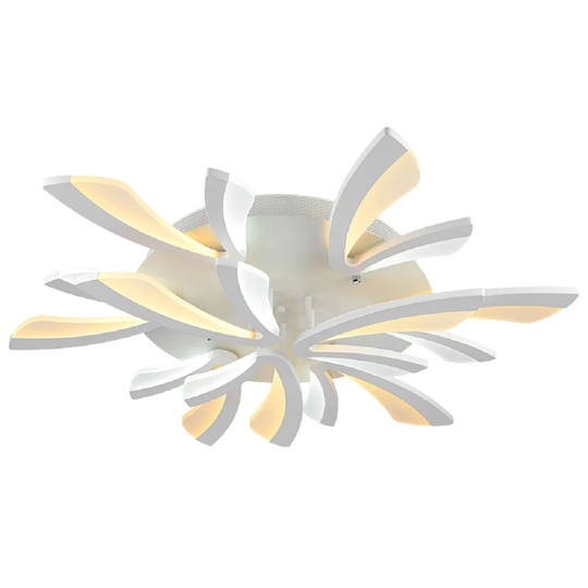 Euroton 5B5B2A70928F4C9FA37D428267FA13EB 105Cm 72W Led Ceiling Light With Remote Control Dimmable Light Color Adjustable White Acrylic Shade A+