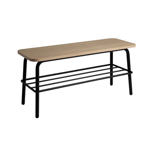 Edgar Metal Storage Bench